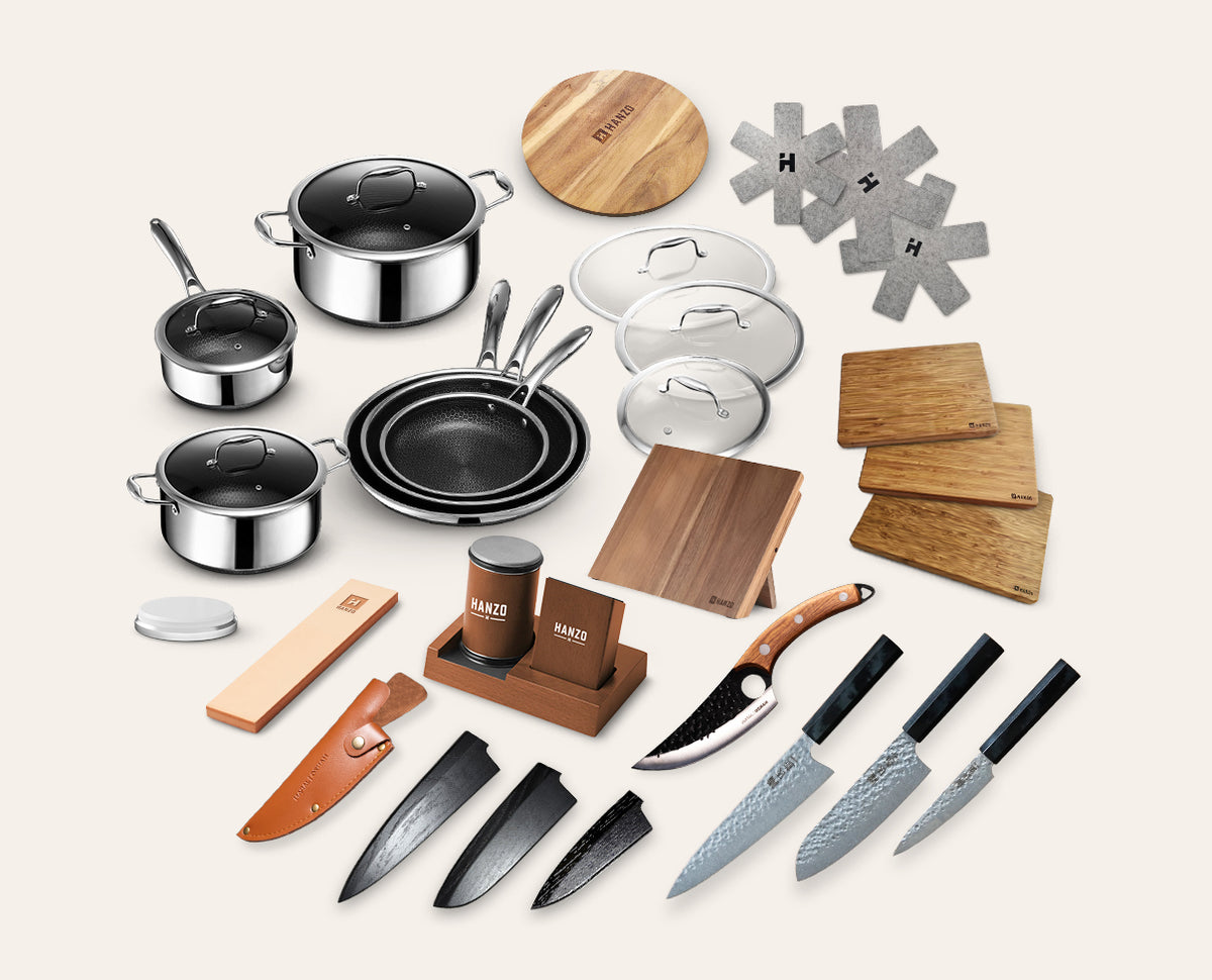25-daļīgs Hanzo virtuves komplekts