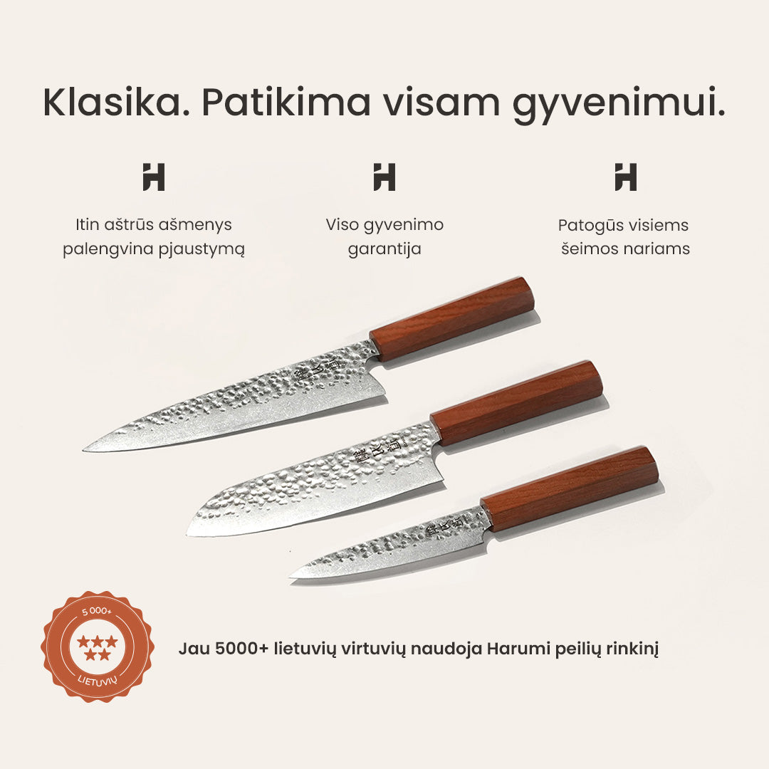 Harumi nažu komplekts