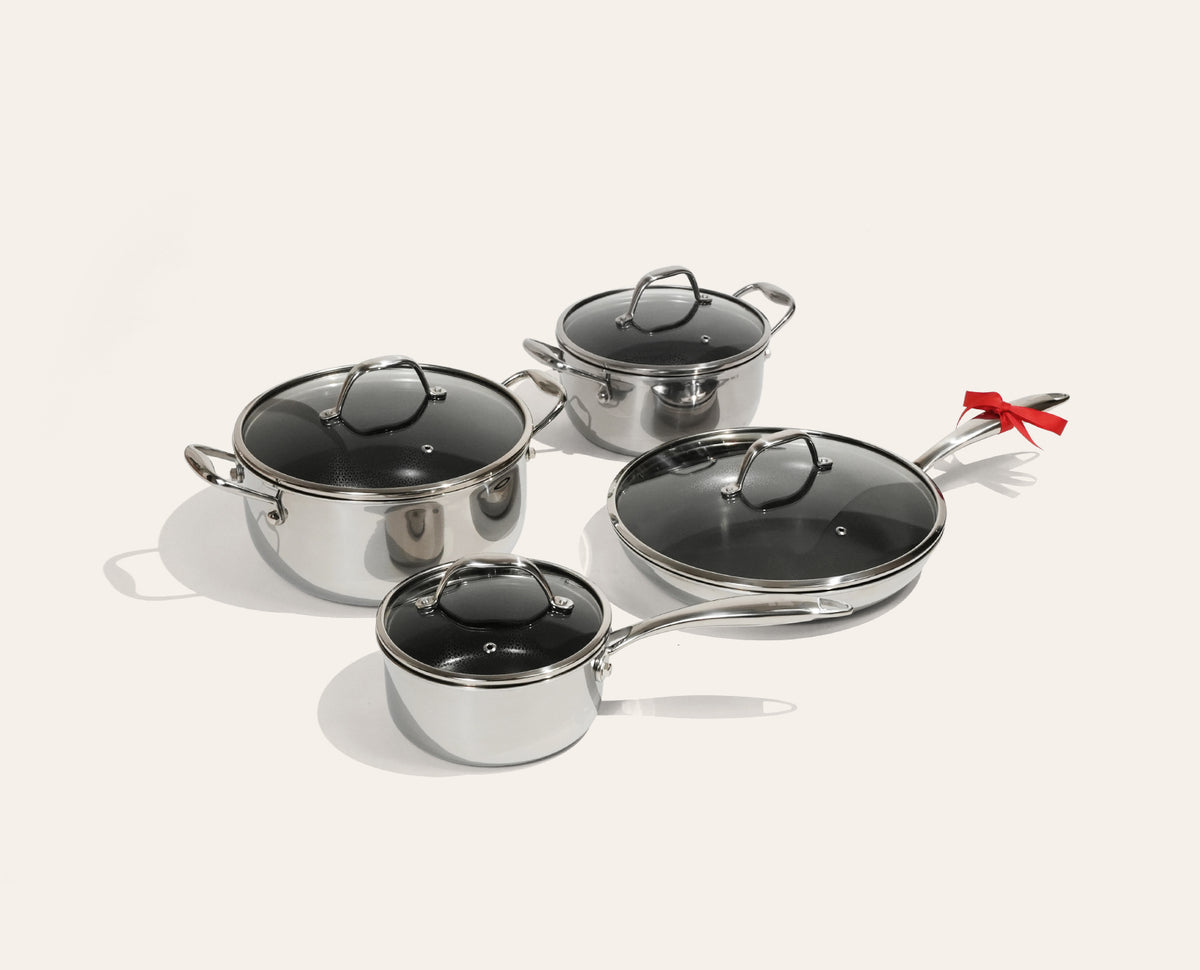 Hoto™ katlu komplekts bez vākiem + DĀVANA