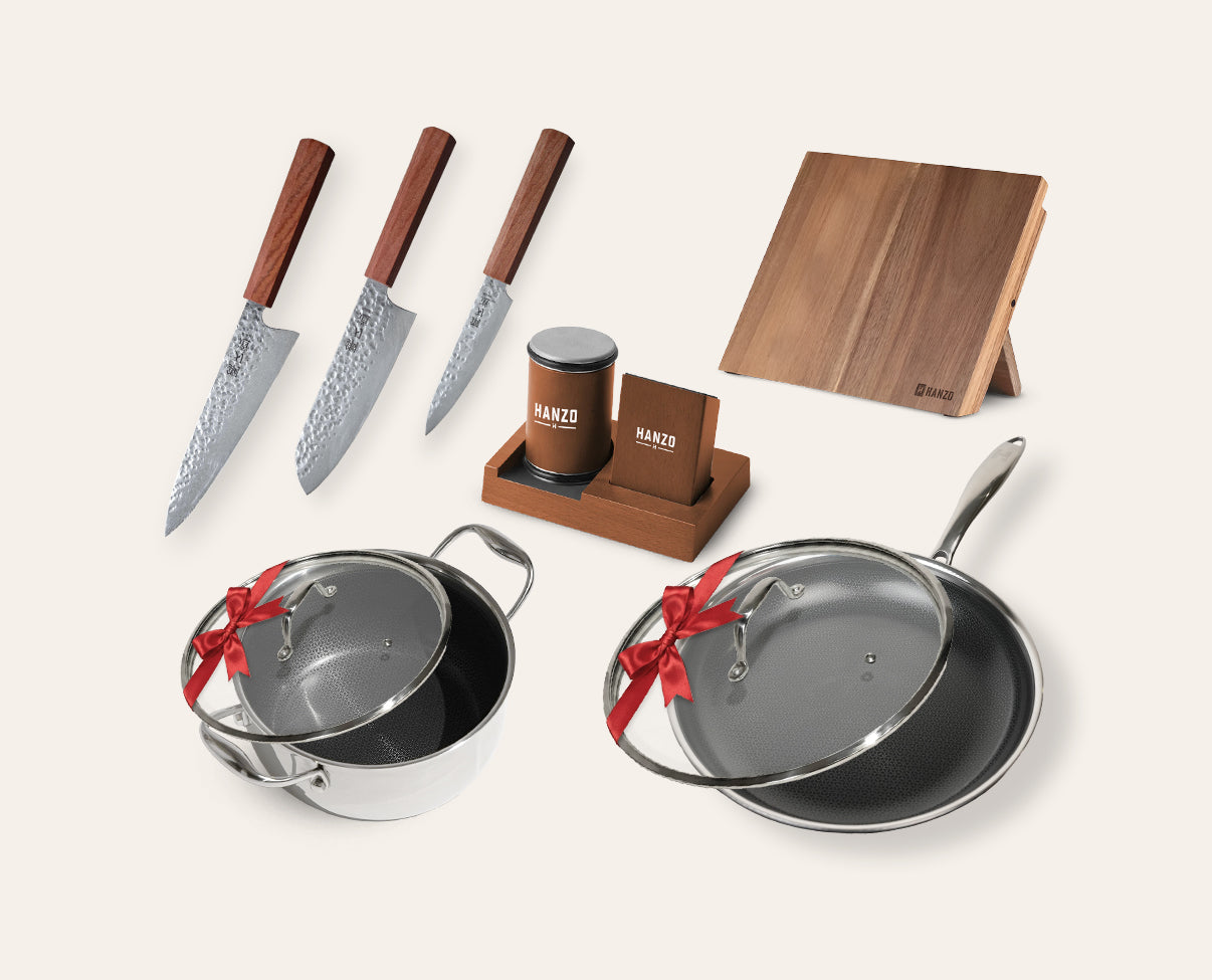 10 gabalu Hanzo virtuves piederumu komplekts