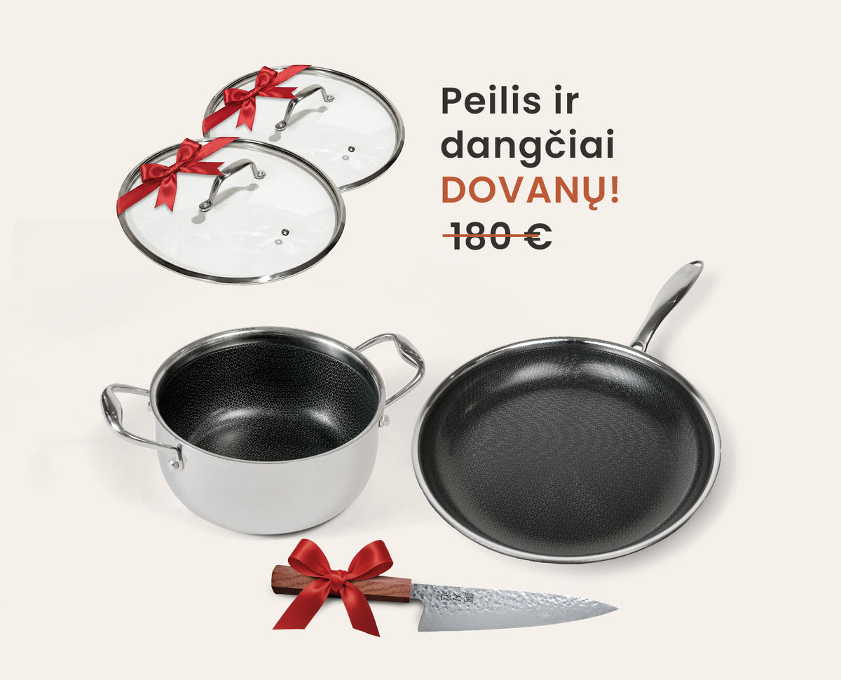 HANZO 3-in-1 virtuves piederumu komplekts
