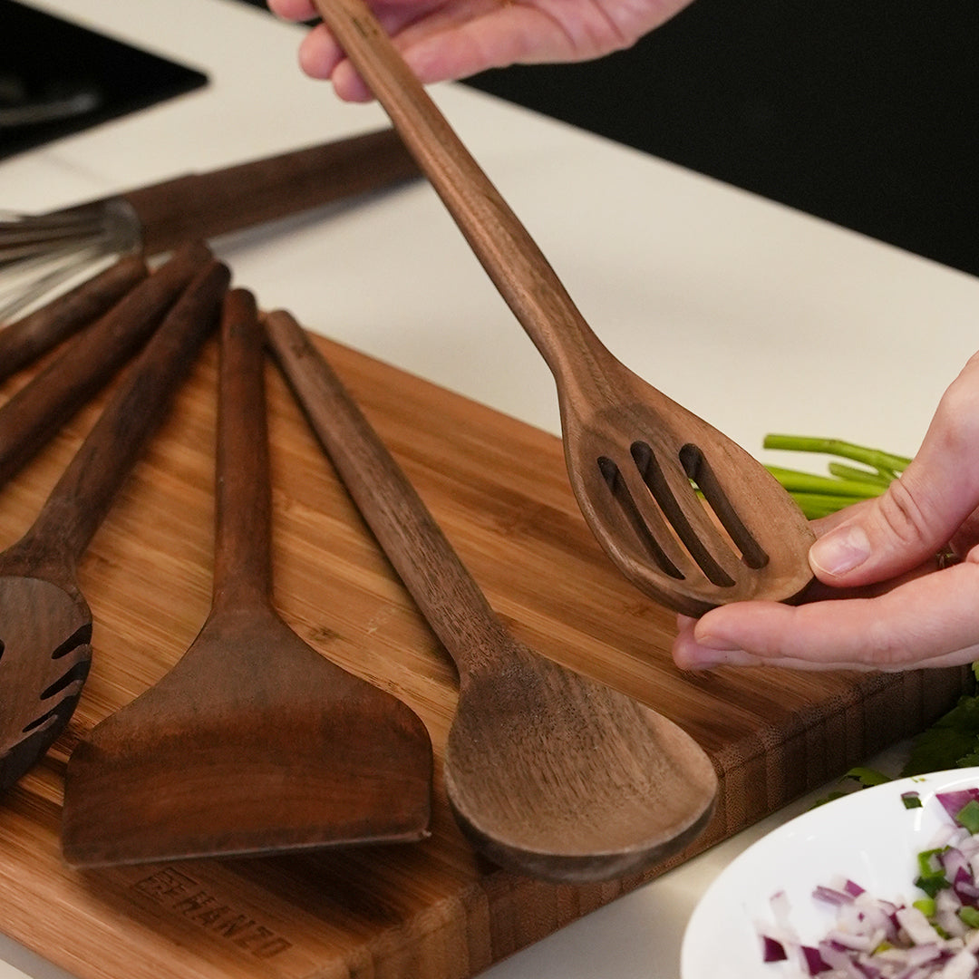 9 daļu koka instrumentu komplekts