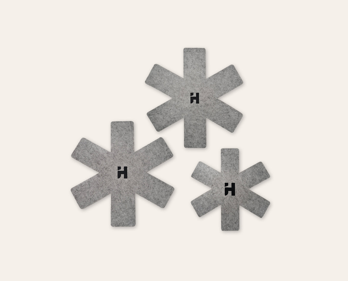 Aizsargi pret skrāpējumiem pannām (3 gab.)