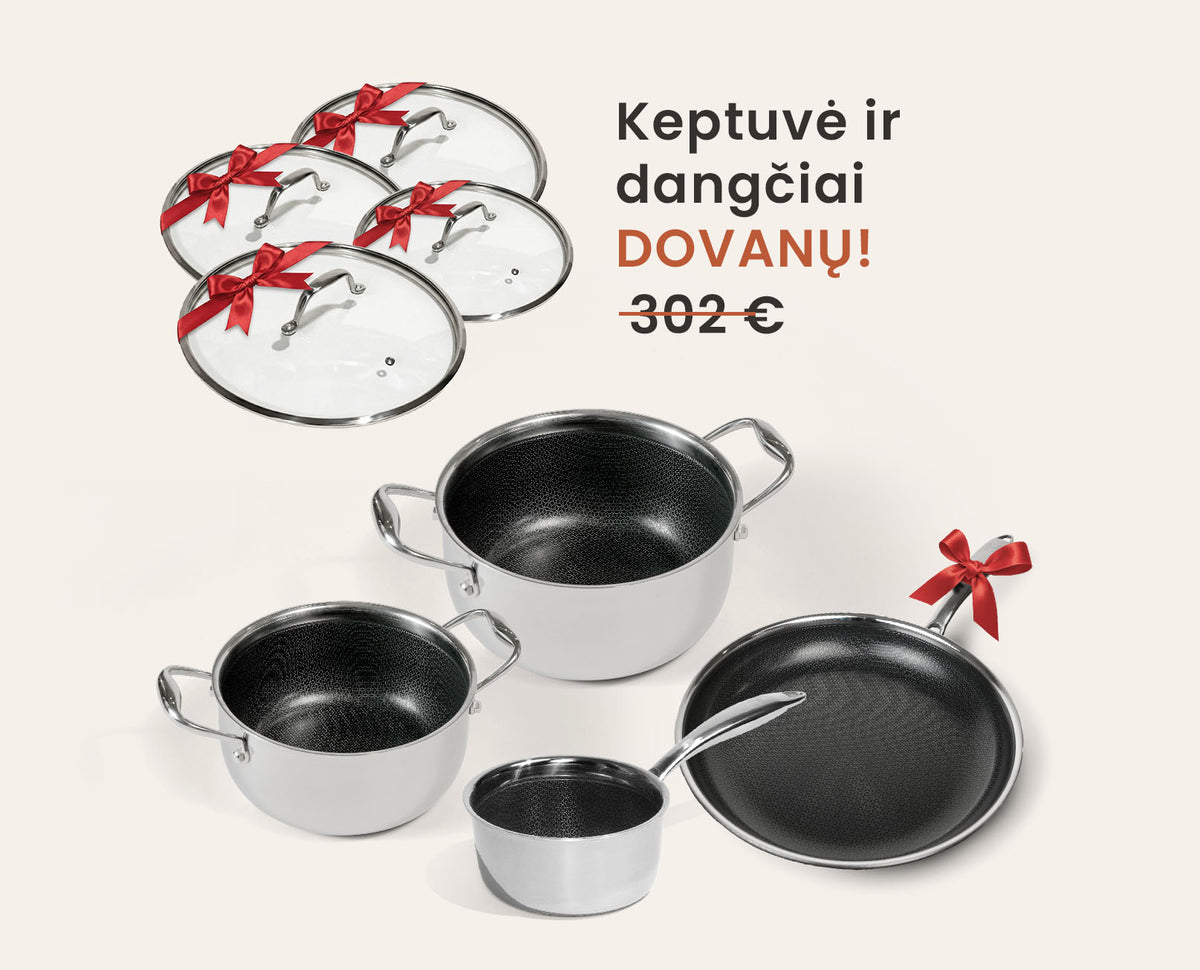 Hoto™ katlu komplekts + DĀVANA