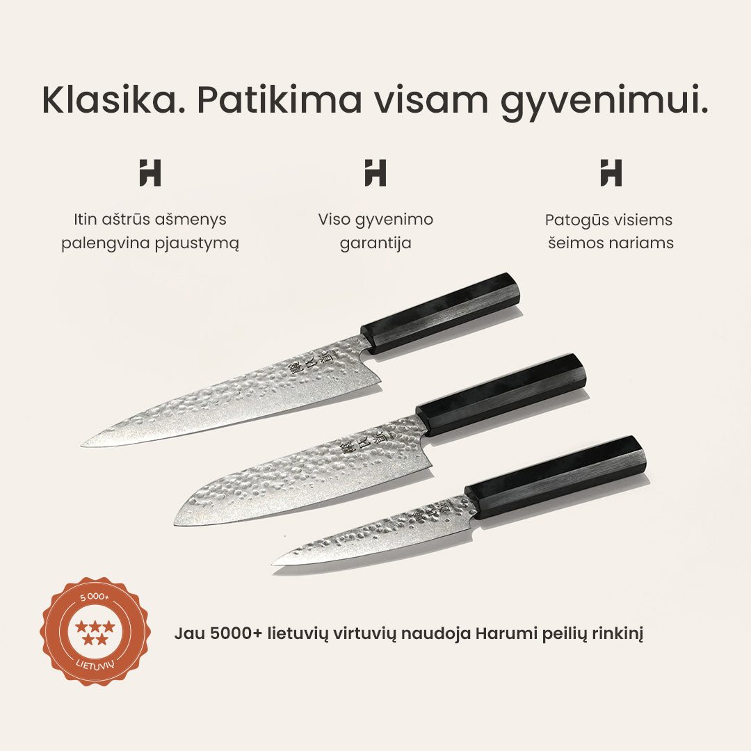Harumi nažu komplekts
